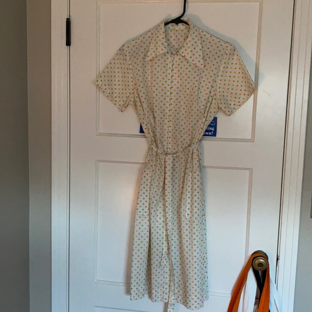 Vintage Polka Dot Dress